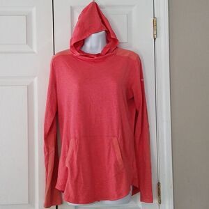 Columbia omni wick advanced evaporation lightweight hooded pullover Sz M EUC